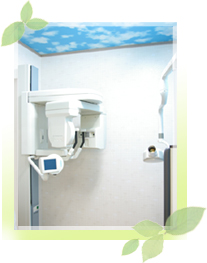 石巻市 東松島市の森歯科医院のレントゲン室（デジタルレントゲン）